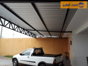 مظلات حديد للسيارات 2