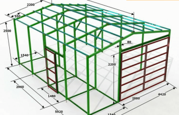 مقاسات حديد الهناجر