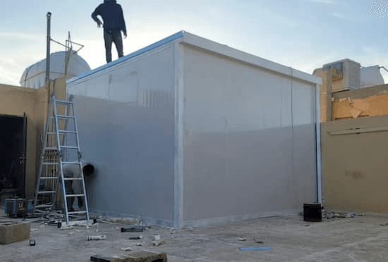 استخدامات غرفة حارس ساندوتش بانل جده