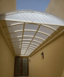 مظلات ممرات لكسان