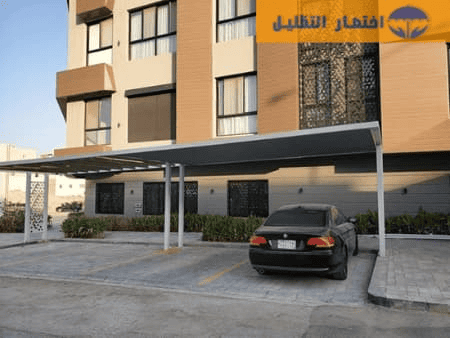 مظلات مواقف سيارات حي المحمدية بجدة