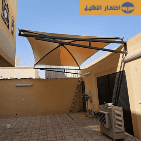 مظلات وسواتر حي الروضة بجده