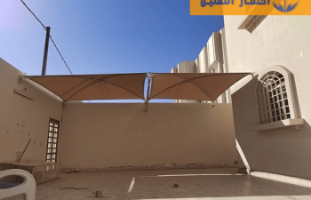 مظلات وسواتر حي النهضة بجده