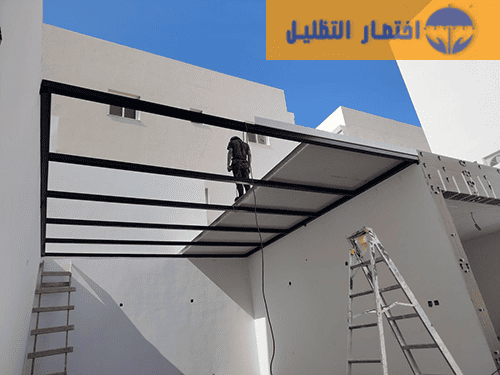 بناء ملاحق ساندوتش بانل حي البساتين