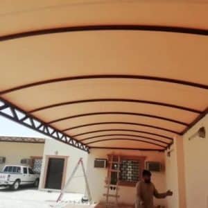 خطوات تركيب مظلات حي الفردوس 1